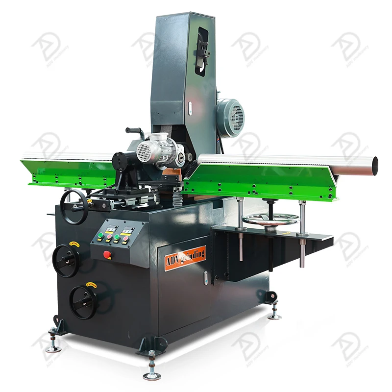 ADV106 Automatic Round Tube Polishing Machine for Mirror Finish Sanding Grinding