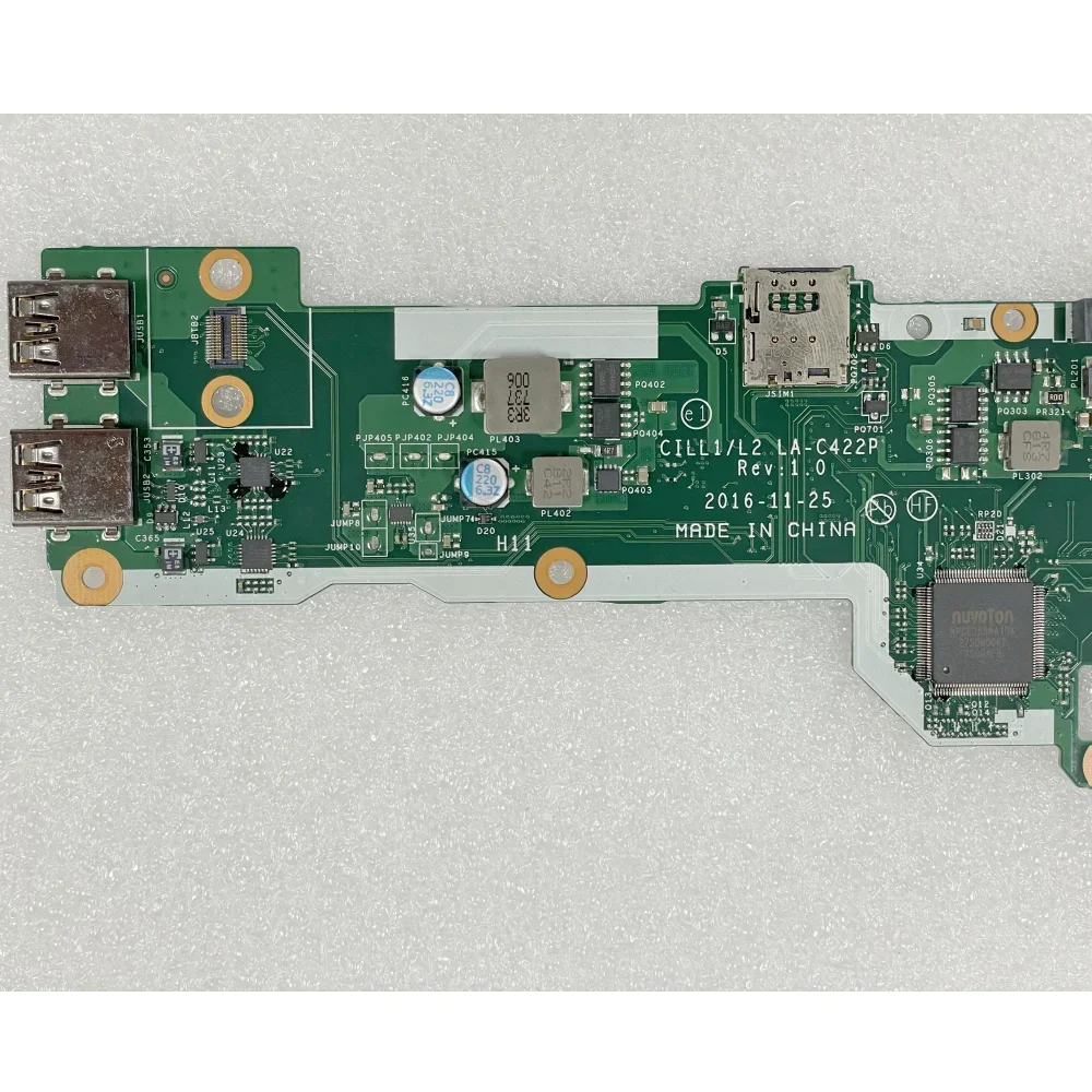 LA-C422P For Lenovo ThinkPad L570 Laptop Motherboard I3 I5 I7-6th/7th Gen CPU 01YR408 01YR016 100% Test OK