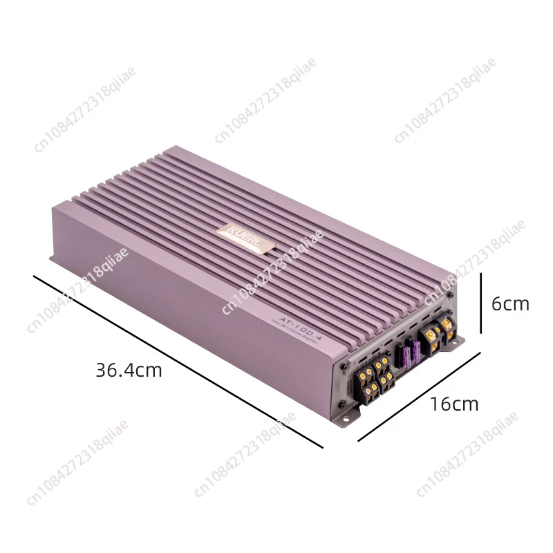 Car Audio High-Power AB Four Channel Amplifier 4 * 100W