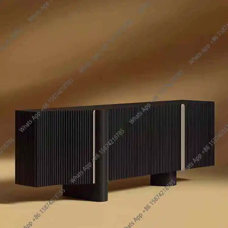 

solid wood entrance decoration cabinet villa living room storage shoe cabinet vintage style dining side storage cabinet