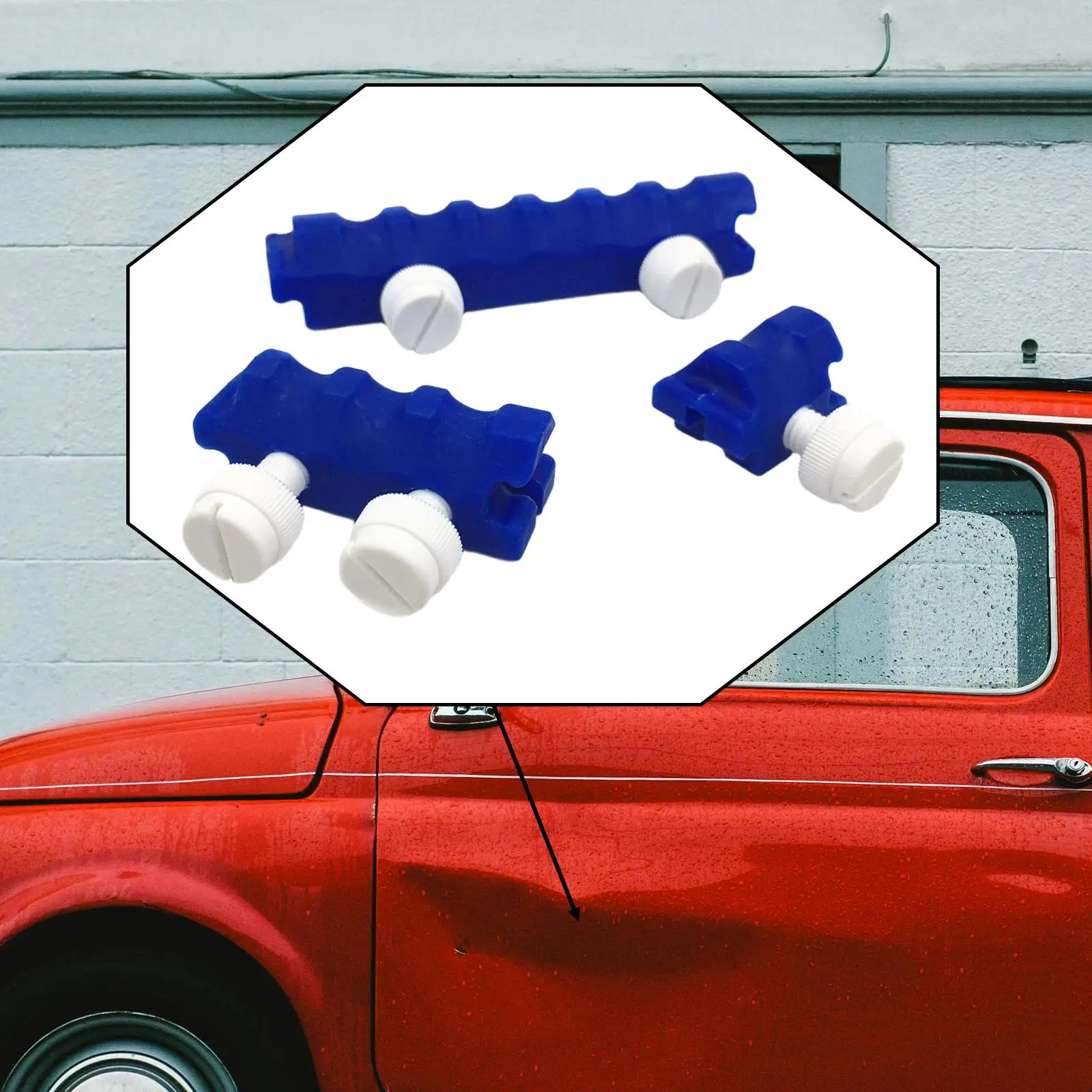 

3x Repair Lever Fulcrum Protection Tool Buckles Accessories Paintless Removal