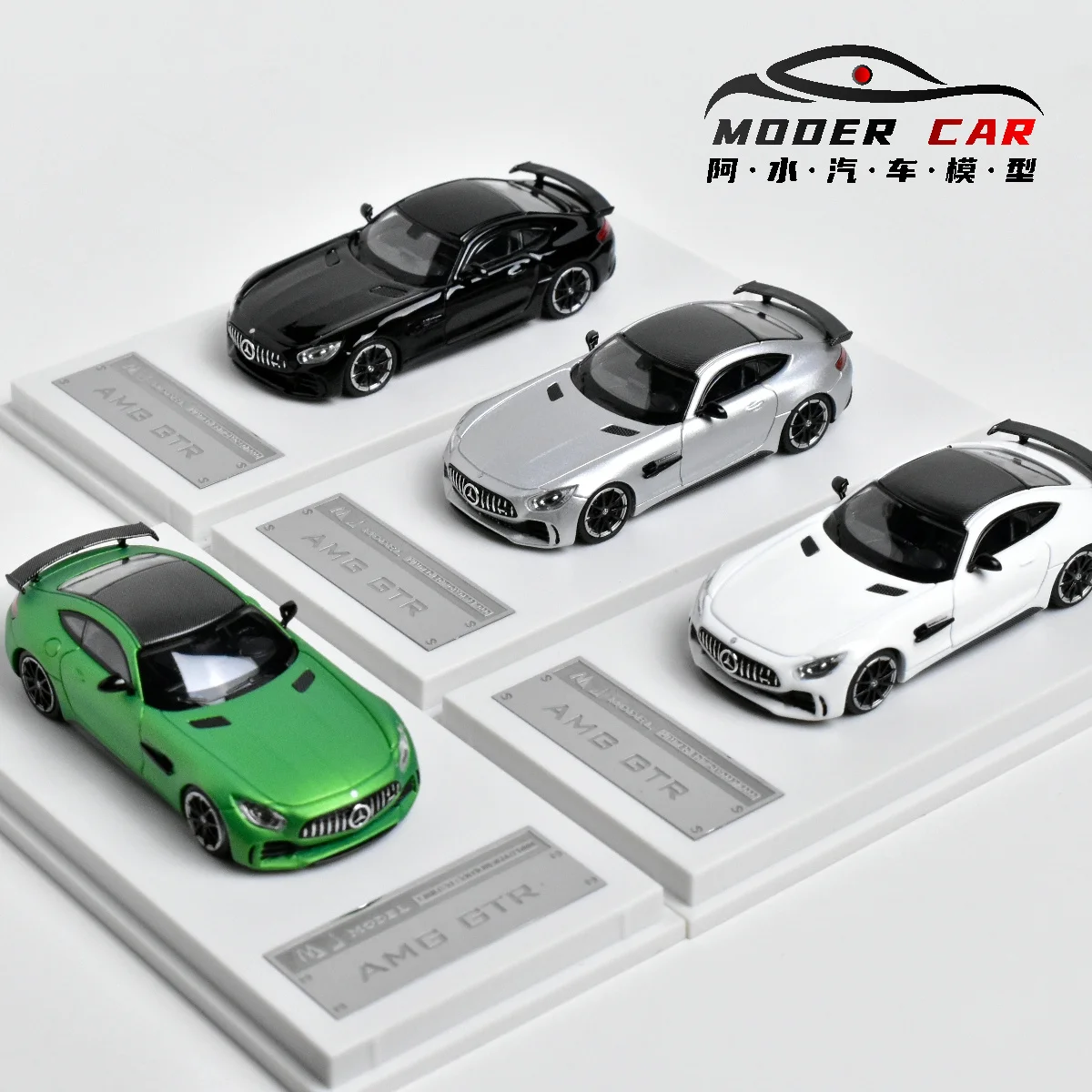 MJ 1:64 GT 1 generation C190 GTR 2017 Diecast Model Car