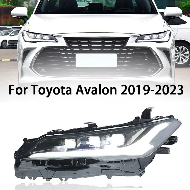 

Head Lamp for Toyota Avalon LED Headlight 2019-2023 Headlights Avalon DRL Turn Signal High Beam Angel Eye Projector Lens