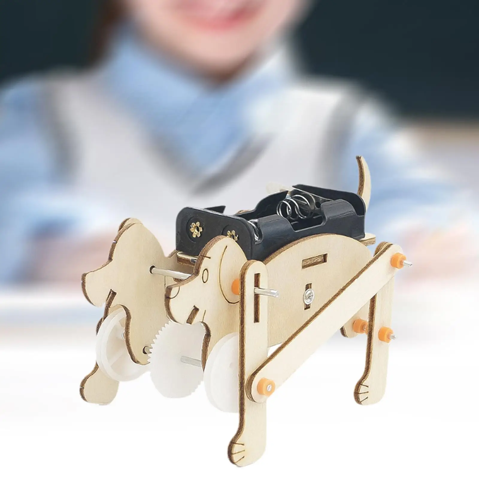 

DIY механическая мини-игрушка для собак, классная Строительная игрушка, физическая сборка