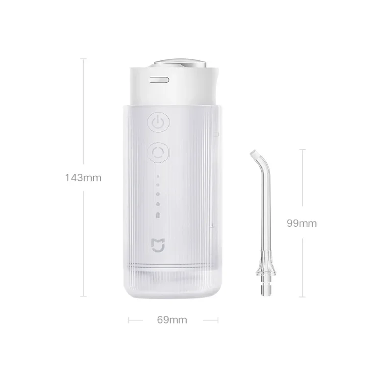 NEW MIJIA Electric Oral Irrigator F400 Portable Water Flosser 200ML 4-Mode Tooth Pick Cleaner Waterpulse for Xiaomi Mijia