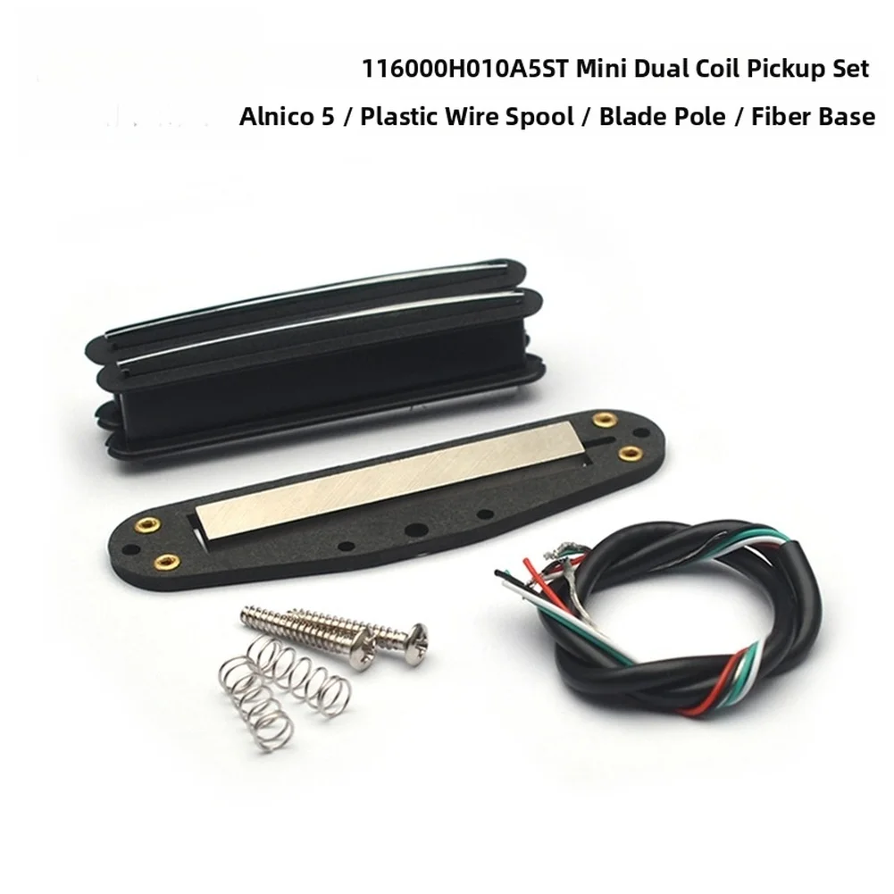 

Комплект мини-хамбакеров с двойной катушкой и магнитами Alnico 5 для мощного звука и шумоподавления в различных моделях гитар