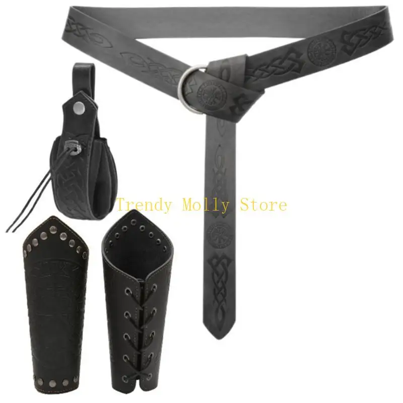 N5KB 4 PCs/conjunto cosplay medieval Cinto