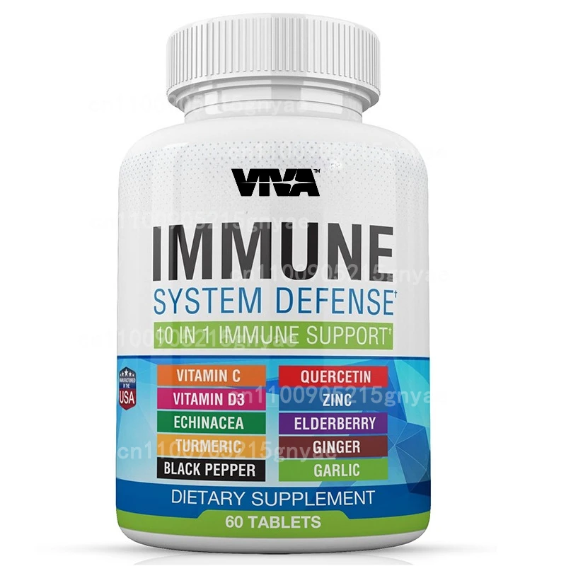 

8-in-1 Immune Support Supplement Gummies Containing Astragalus Root, Vitamin C, and Zinc D、 Curcumin and Ginger B6、 Elder