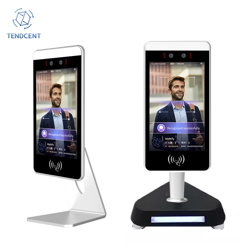 Tendcent Customizable Android Face Recognition Attendance System with NFC Temperature Measurement OEM ODM Support WiFi Network