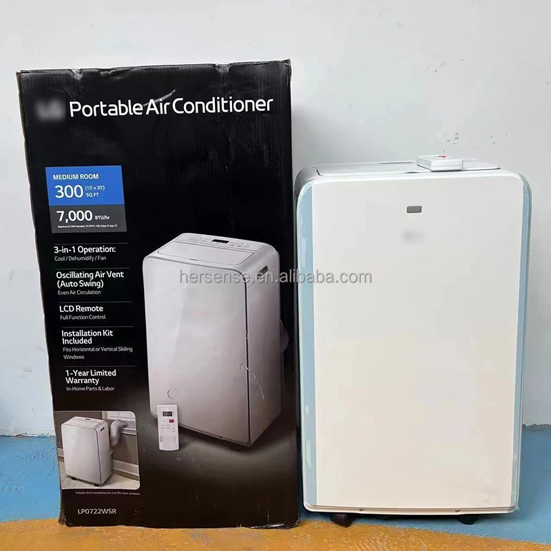 

США, Канада, Мексика, 110 В, 60 Гц, L & G, портативный AC 7000btu R32, энергосбережение, оригинальные мобильные кондиционеры, портативный блок переменного тока для дома