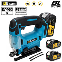 Gisam 26mm Electric Jigsaw Portable Cordless Saw Multi-Function Wood Cutting Woodworking Machines For Makita 18V Battery pin