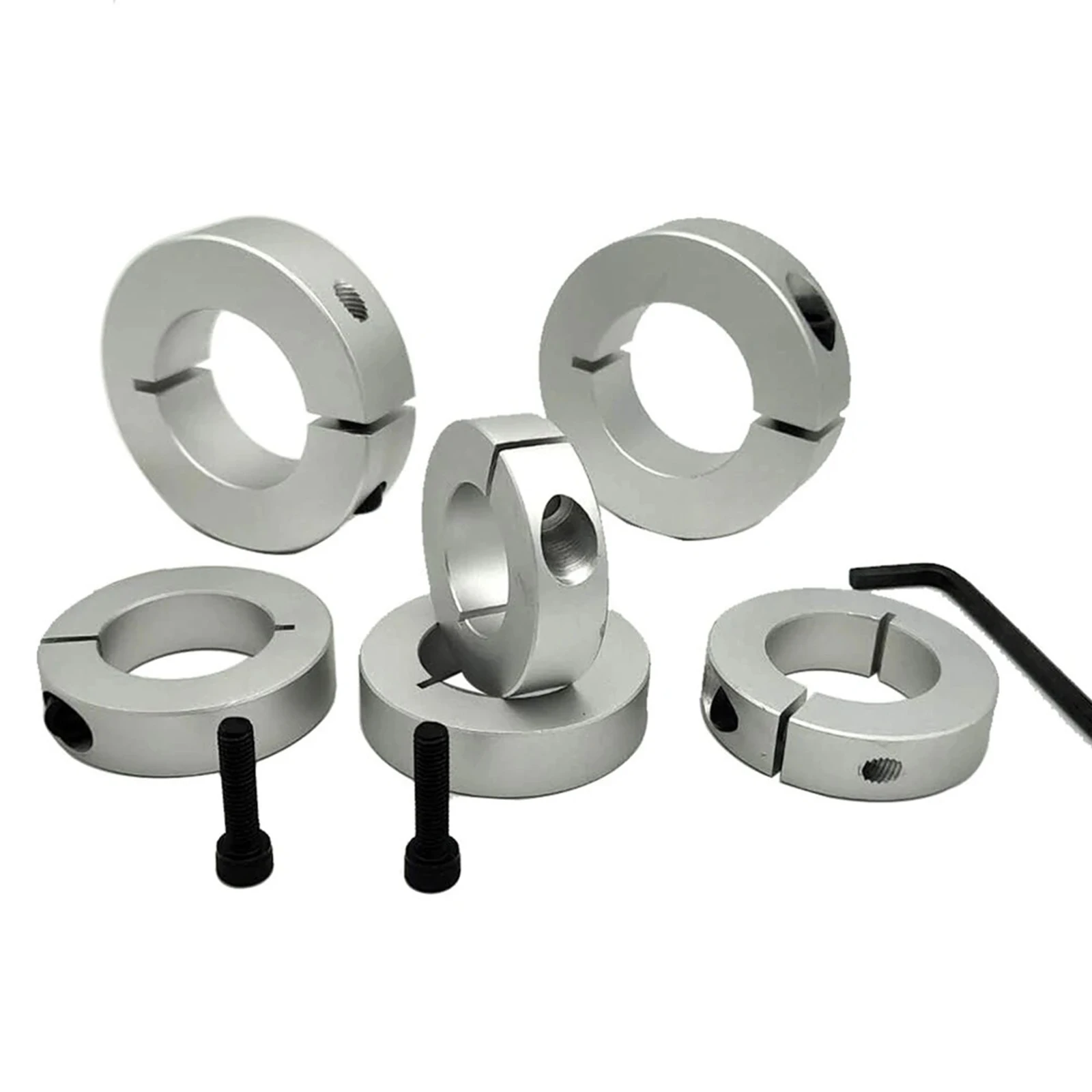 Juego de Collar de tope de profundidad de broca, anillos de límite de perforación para agujeros de madera, taladros de perforación para carpintería, artesanías de madera hechas a mano, 8 unidades
