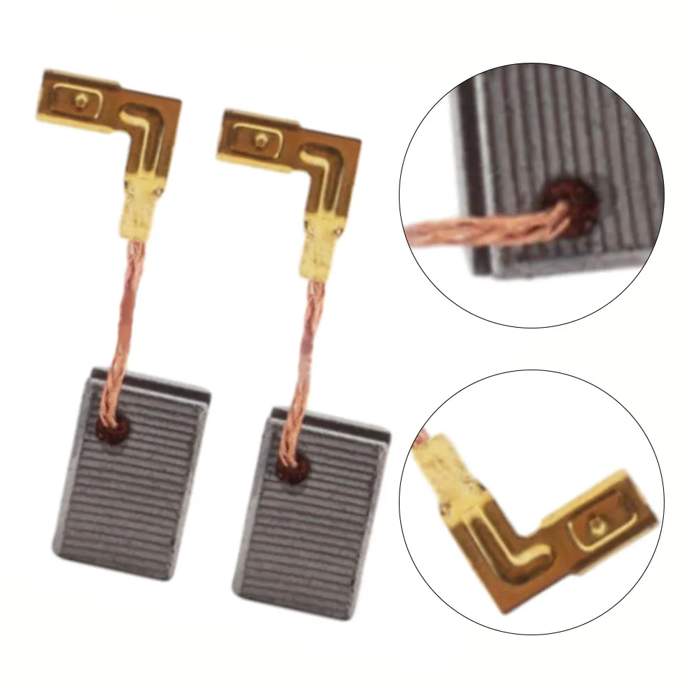 Set di spazzole in carbone da 2 pezzi compatibile con spazzole in carbone per motore elettrico GA4030 GA4031 GA5030 PJ7000