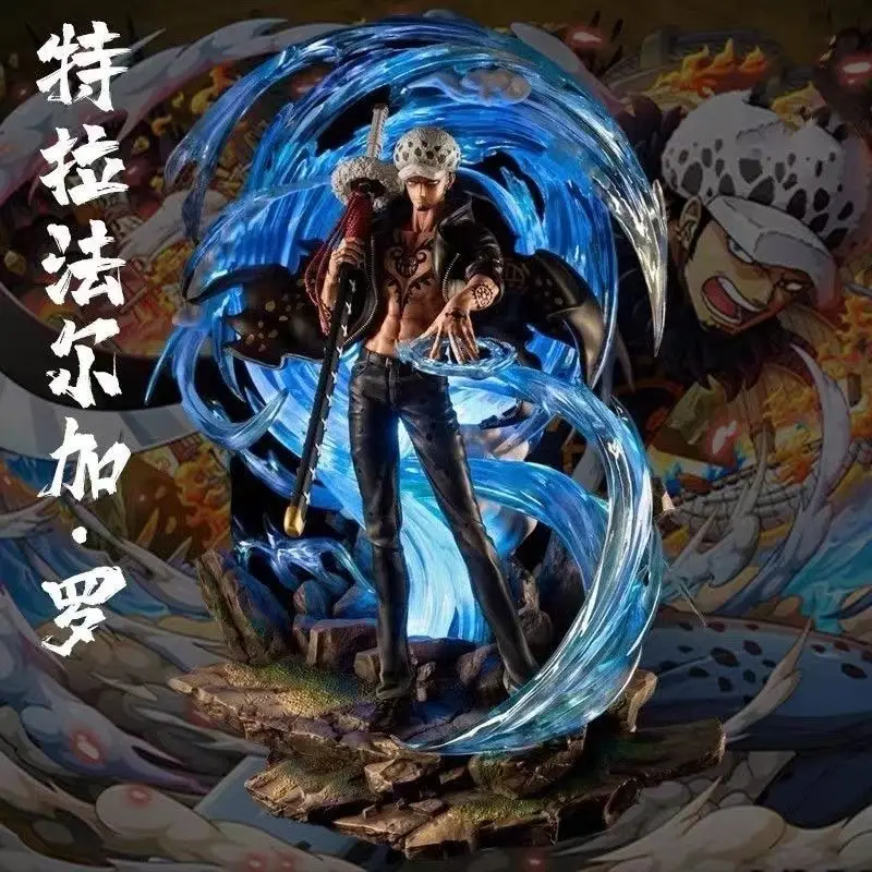 

One Piece Phantom Luffy Scene GK Statue, Light-Up, Anime Figure Display, Collectible Figurine Gift Box