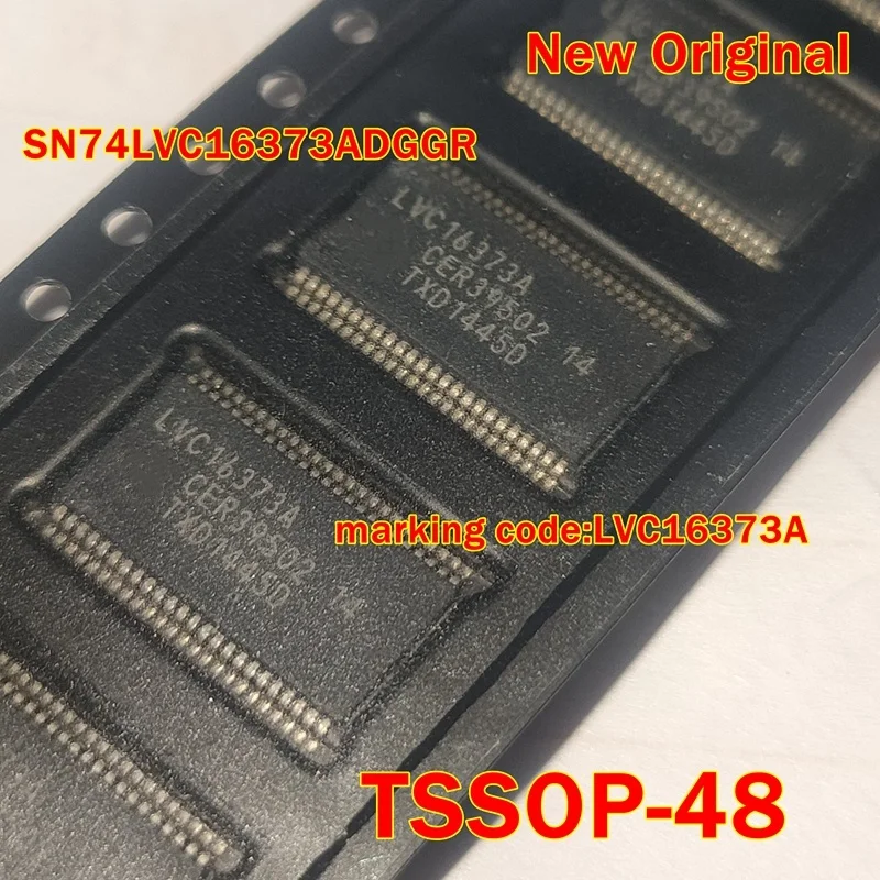 

1pcs to 100pcs SN74LVC16373ADGGR New Original TSSOP-48 marking code:LVC16373A 16-bit transparent Class D latch