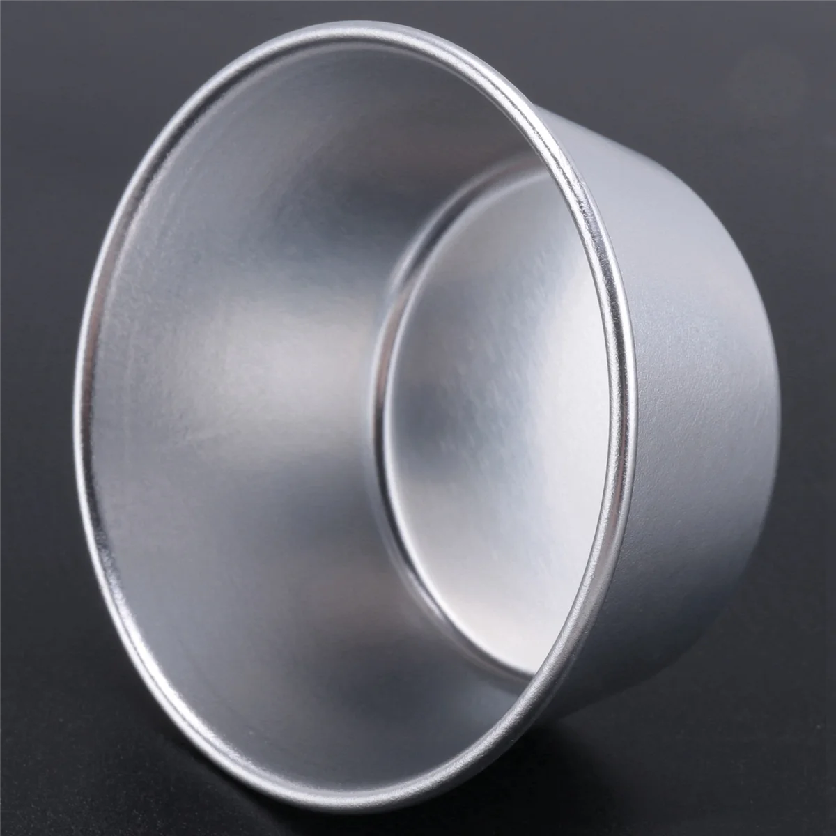 

Better Quality 12 Pieces Individual Molds Pudding Molds Cups Mini Chocolate Molten Pans Non-Stick Cupcake Cake Cookie Pudding Mo