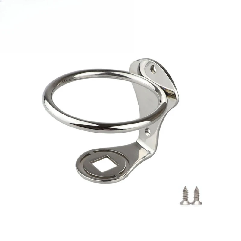 Yacht RV Modified Accessories, Mirror Polished Teacup Holder, Stainless Steel Cup Holder, Cup Holder, Beverage Holder