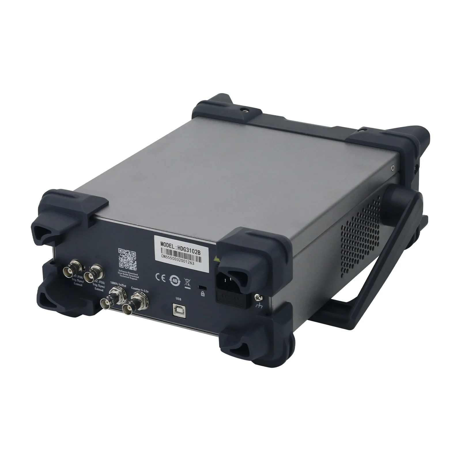 Hantek HDG3102B 2-Channel 5 in 1 Arbitrary Waveform Generator Frequency Meter 4.3-inch TFT LCD Screen