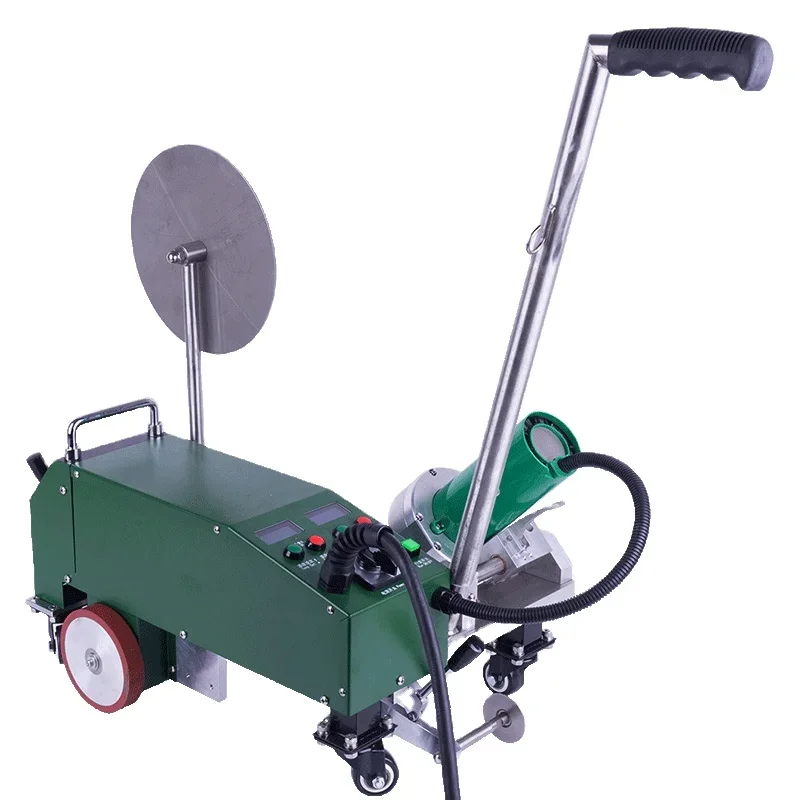 1800w Automatic Portable Tarpaulin Plastic Pvc Flex Tent Banner Hot Air Seam Welding Machine