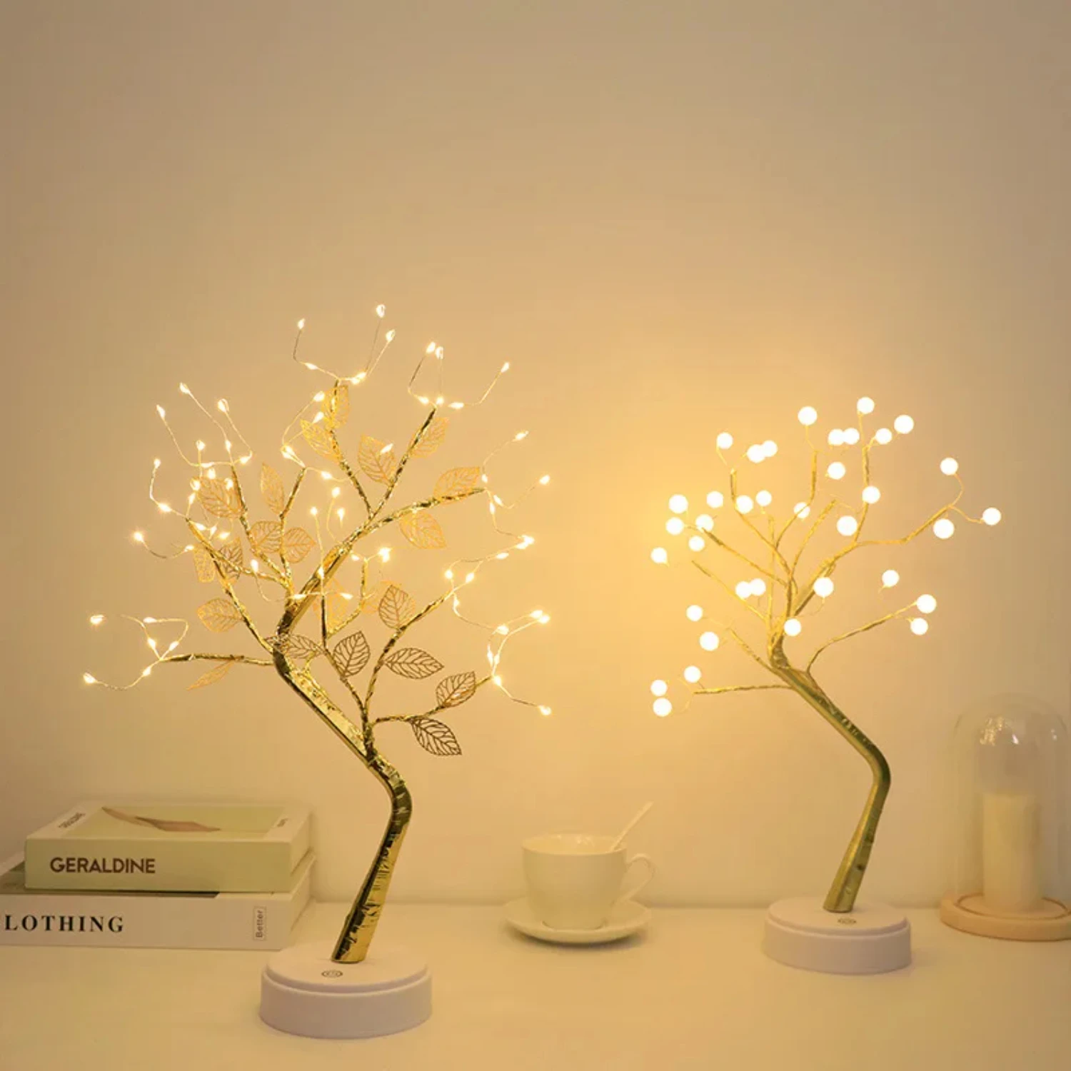 

New LED Night Light 108LEDs Christmas Tree Touch Fairy Tree Night Lamp Garland Bedroom Wedding Party Christmas Decoration