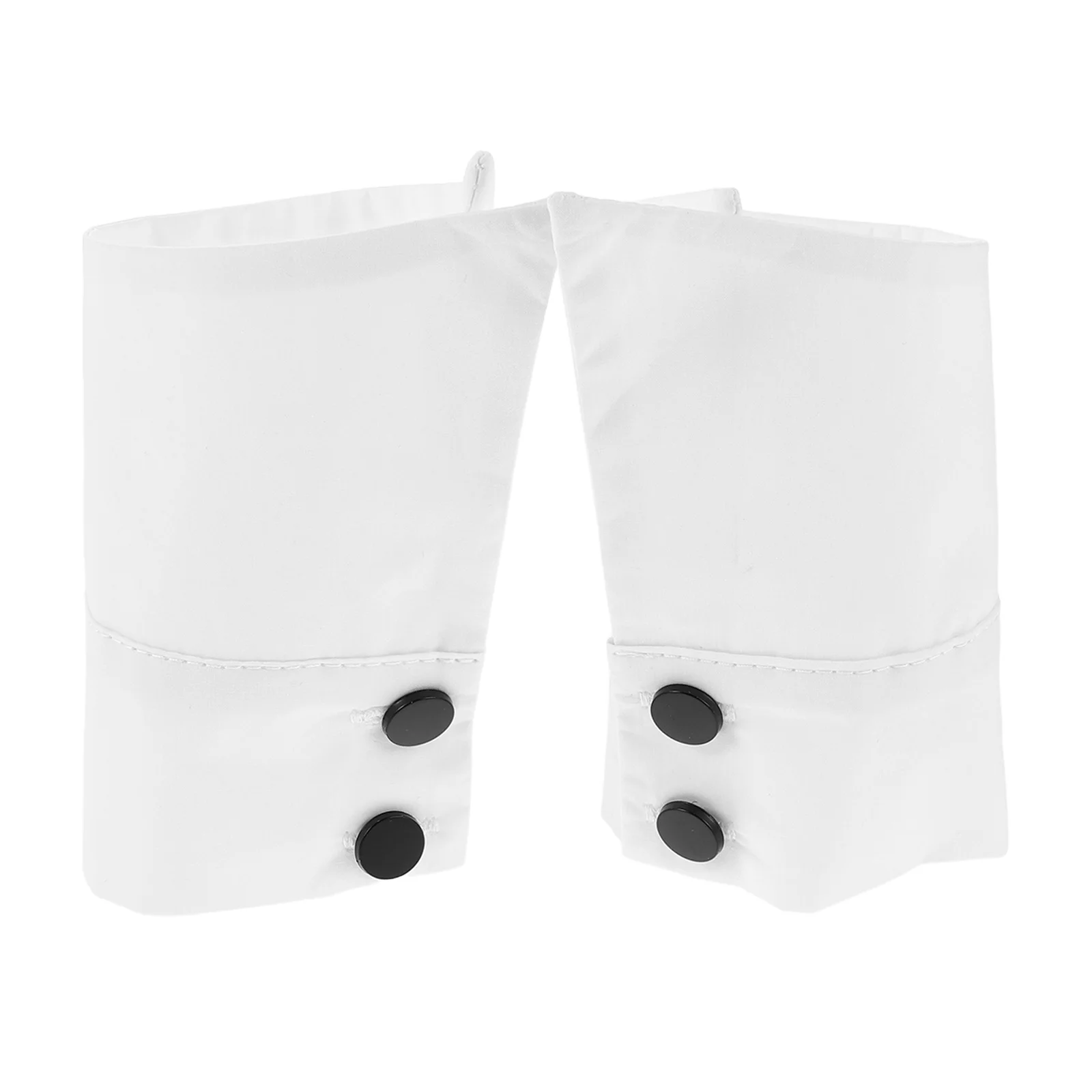 

1 Pair Small Style Fake Sleeves White Detachable Cuff For Women Wrist Cuffs Accessory Removable Sleeve Cuffs For Shirts