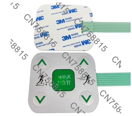 Peças para esteira Precor 954 954i 932 para reparo Precor, teclado com botão de partida rápida