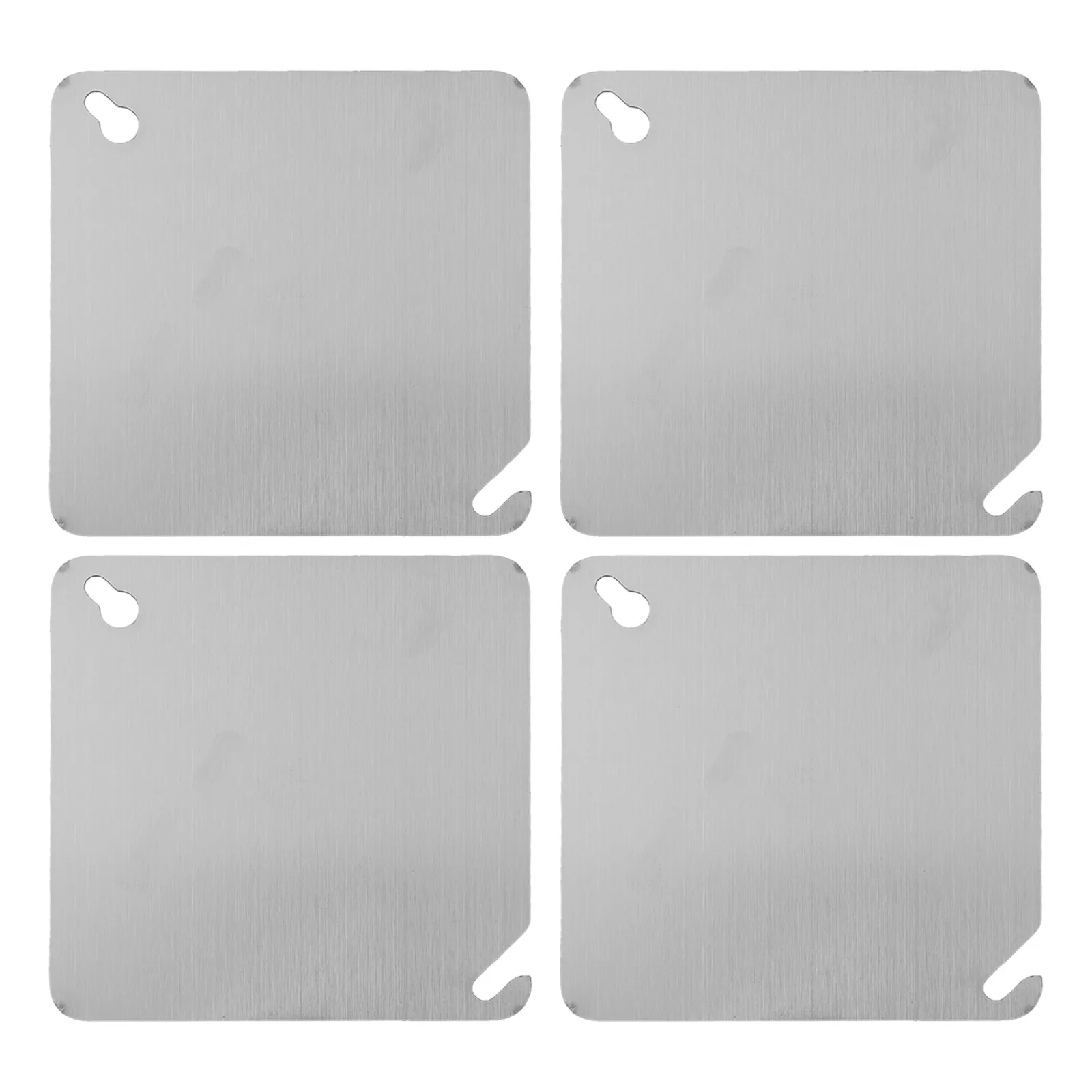 4 Inch Cover Plate Electrical Box Cover Easy Installation Cover Flame Retardant Plate For Home Use 4 Inches square