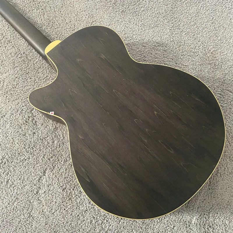 A230 LUAN Acoustic Guitar Without Logo Unfinished Version No Hardwares Made By Korea Guitar Factory in China Stock Guitar Kits