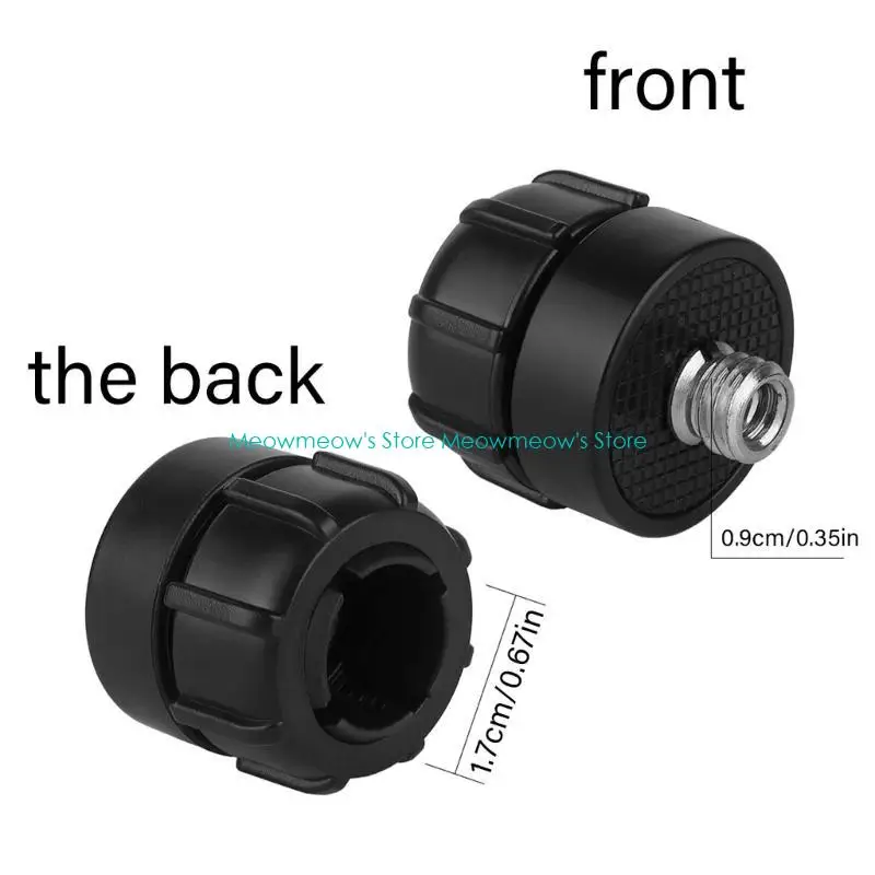 W91A 3/8 برغي إلى 17 مم واجهات ballhead محول مفصل لحاملي سيارات الكاميرا
