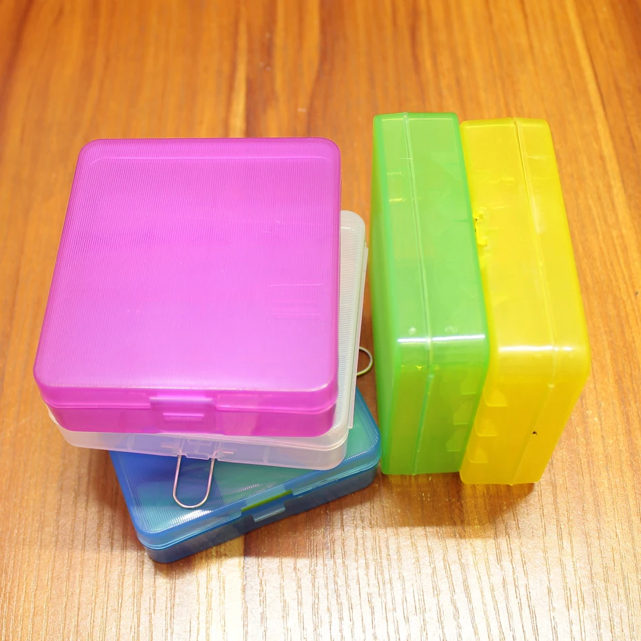 Lithium battery storage box 18650 18350 14500 battery box component storage consolidation storage box