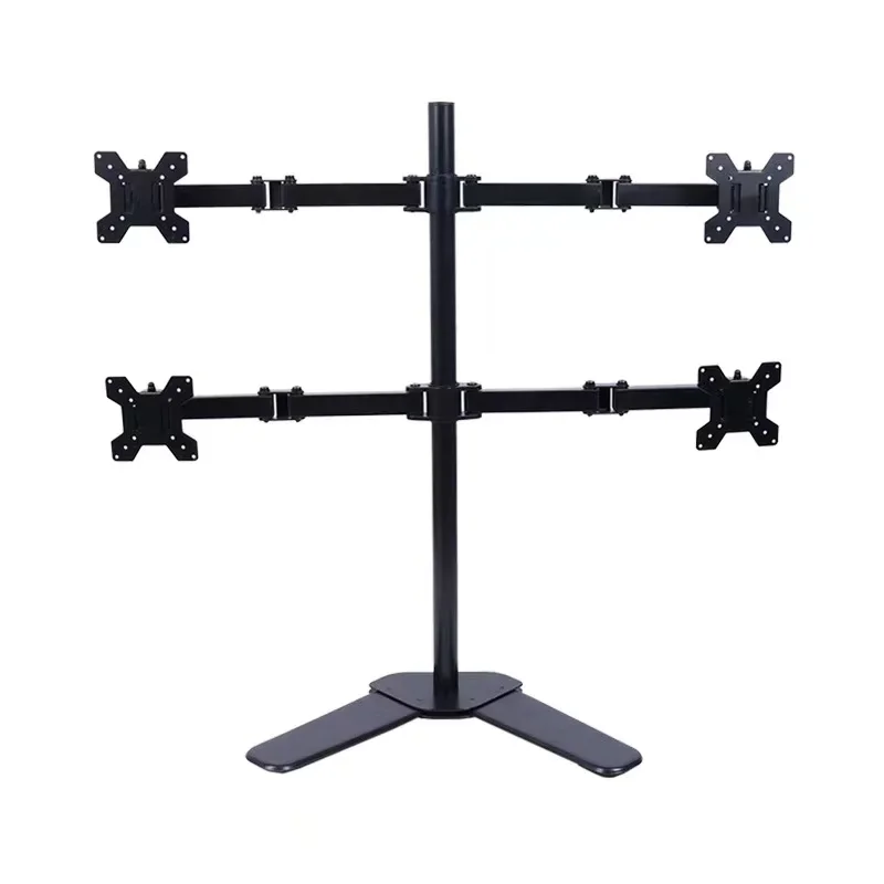 Support Four Monitors Display Stand Base Table And Desk Top Use Multi-screen Tabletop Support Stand