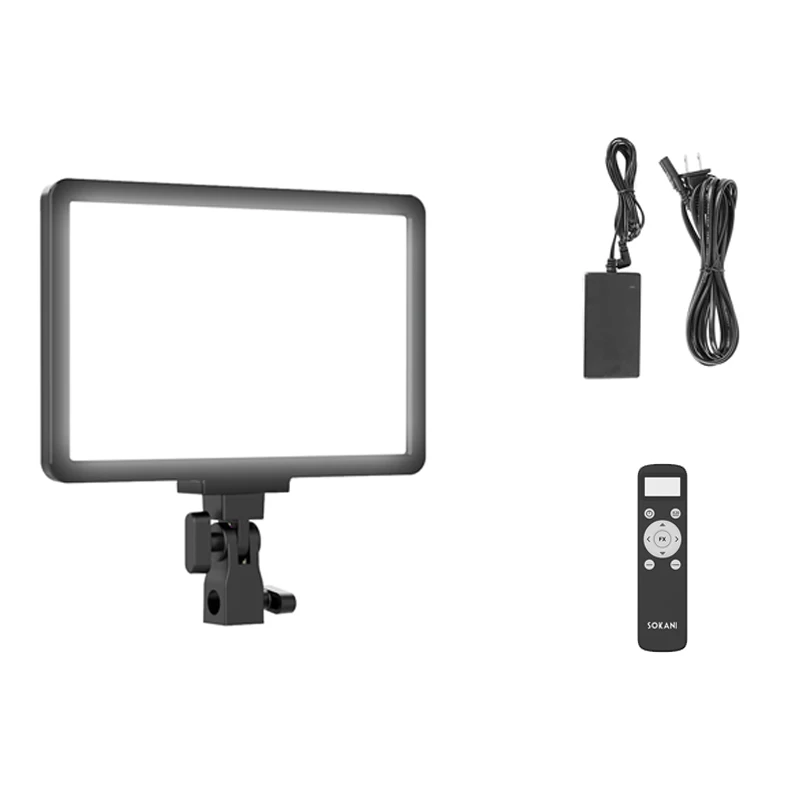 Sokani P25 Dimbare Led Video Light Panel Vullen Lamp Fotografie Verlichting Voor Live Stream Foto Studio Video E-Sport vergaderingen