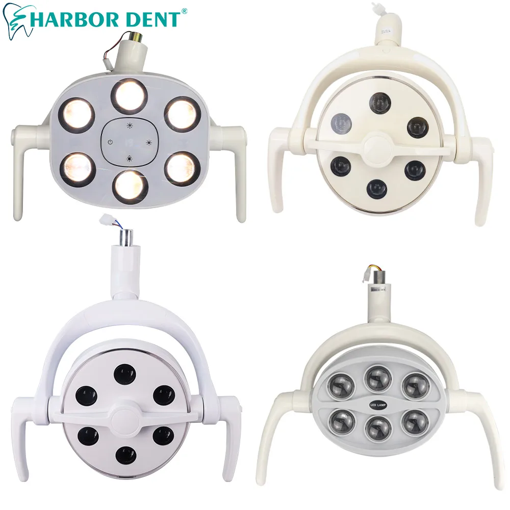 

Dental Equiment Oral Operation Lamp Dental Chair Shadowless LED Light With Induction Clinic For Implant Teeth Whitening