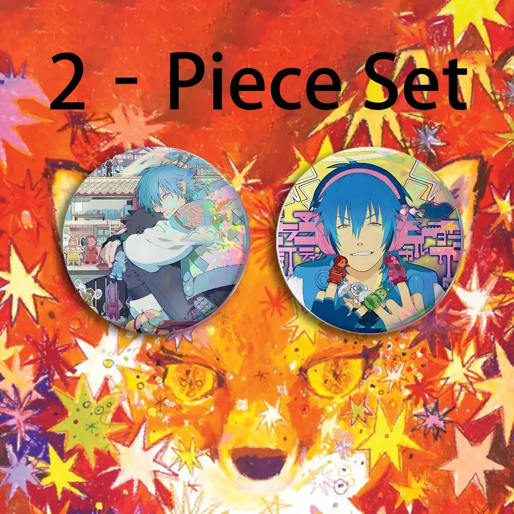 Aoba Seragaki D-DRAMAtical Badges 25 32 44 58 75 mm Round Customizable Wholesale Fan goods Self-made fan freebies
