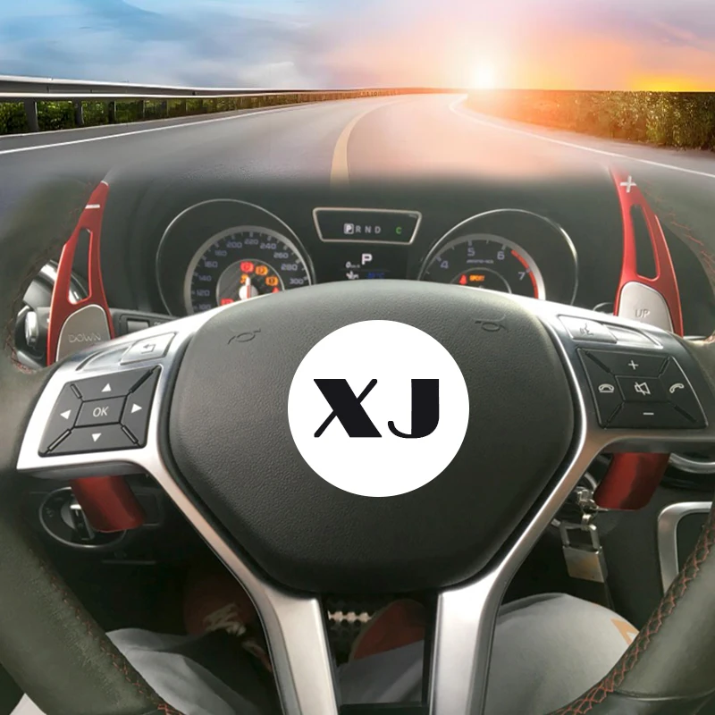 

Автомобильный алюминиевый руль, удлинитель переключения передач для Mercedes Benz AMG A45 CLA45 C63 S63 GLA45 2009-2014, автостайлинг