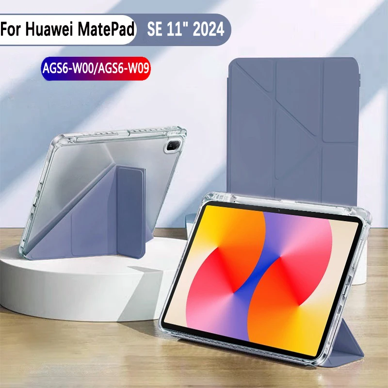 For Huawei MatePad SE 11 2024 Case 11inch Magnetic Trifold S