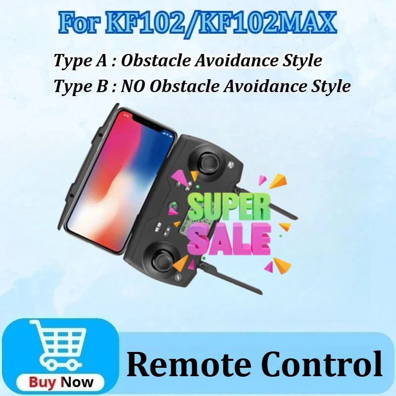 ل KF102 تحكم عن بعد RC الطائرة بدون طيار الارسال قطع الغيار KF102 ماكس تجنب العوائق الدفع تحكم ترقية الطائرة بدون طيار