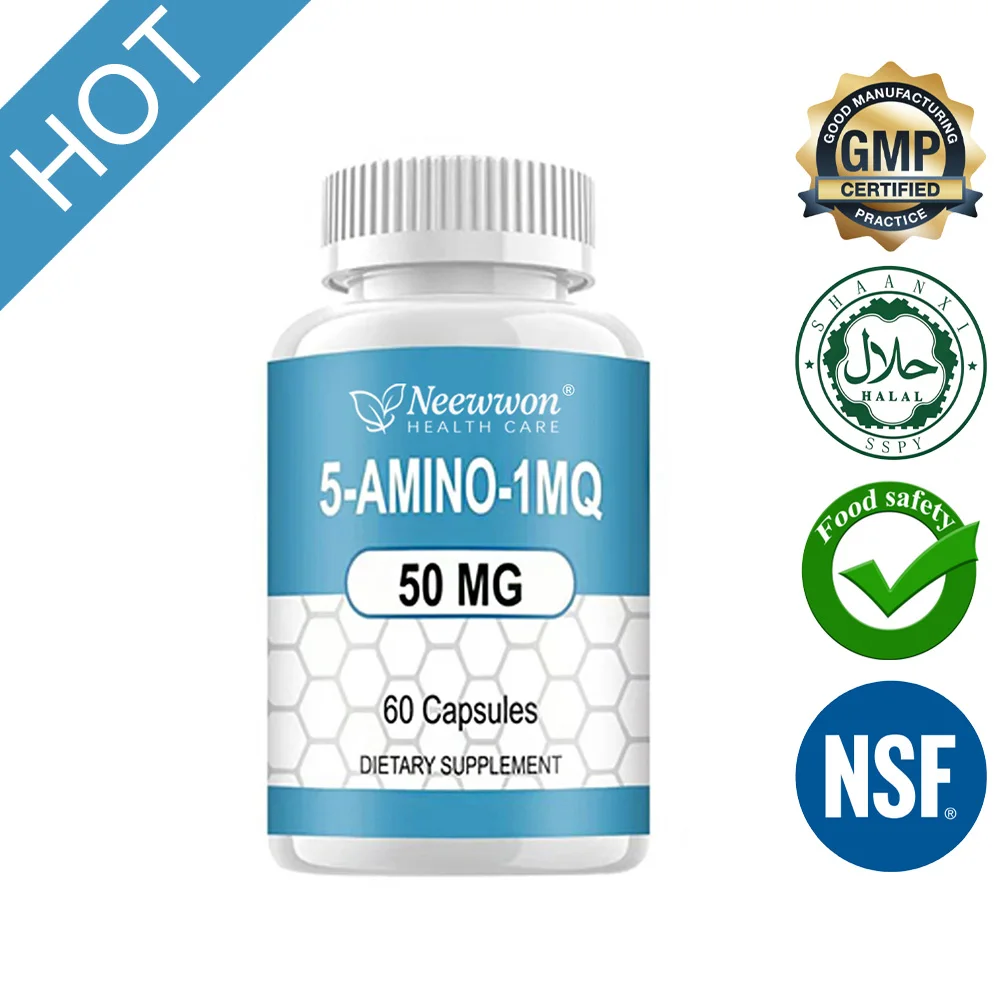 5-Amino Acid-1MQ Capsules 50mg for Weight Management  Arginine Vitamin Dietary Supplement 