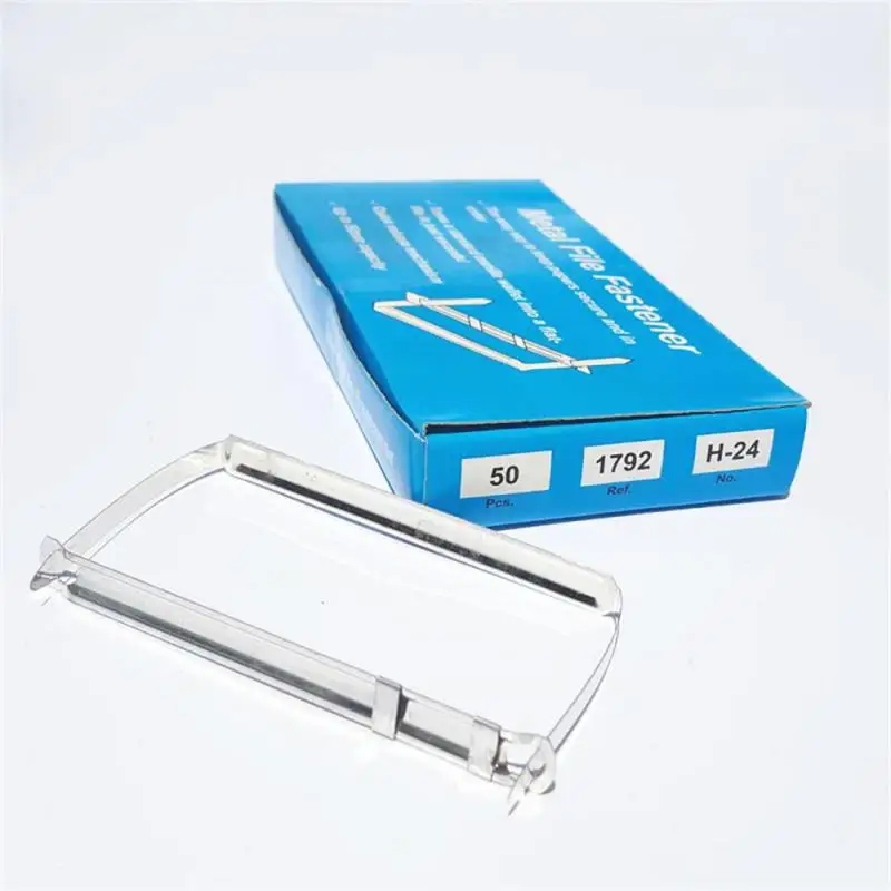 Loose-leaf Binder Firm And Practical Strong Durable Convenient And Quick Stationery Metal Binding Clips Numerous Recyclable