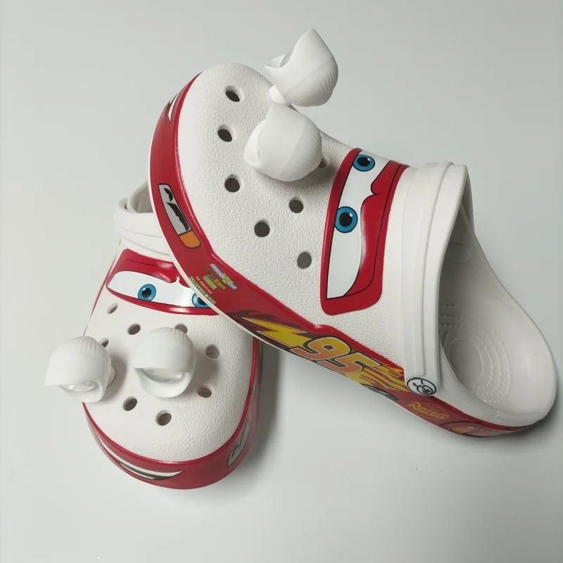 

New Pix Cartoon Solid Color Waterproof Anti Slip Hole Outdoor Sandals Casual Sandals Adult Anime Accessories