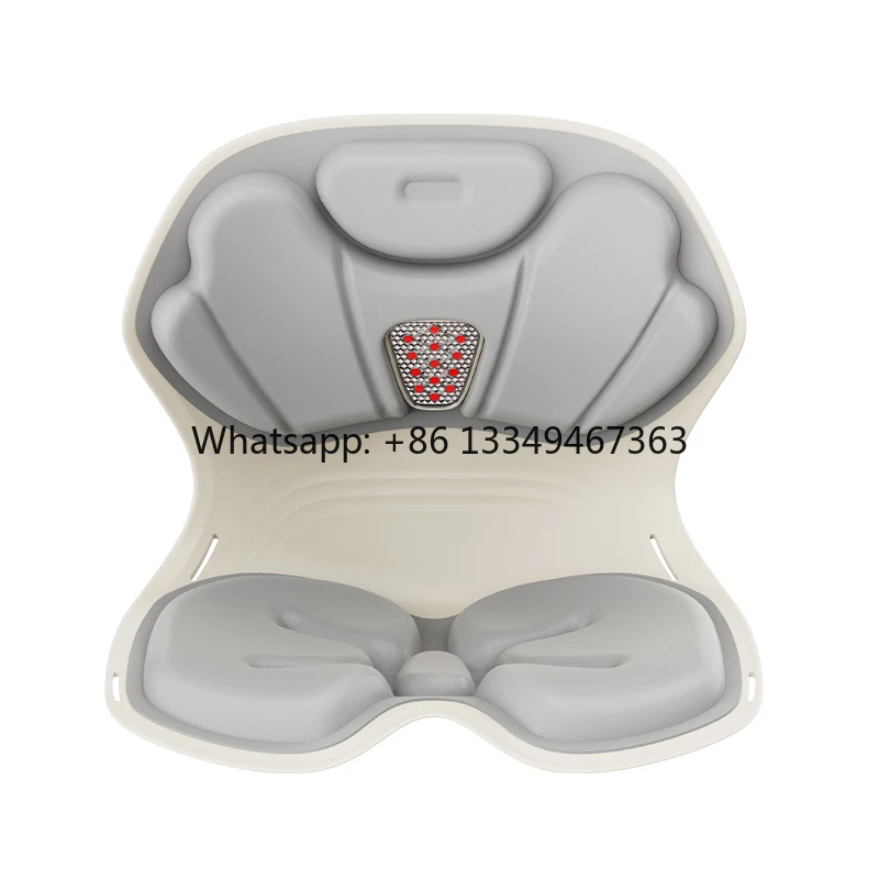 

New Arrival Orthopedic Ergonomic Back Support Seat Pad Portable Lumbar Posture Corrector Massage Correction Posture Chair