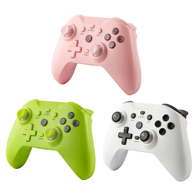 Switch gamepad Controller wireless Supporta telefoni Android/iOS/computer Win10/PS4 con doppia vibrazione del motore