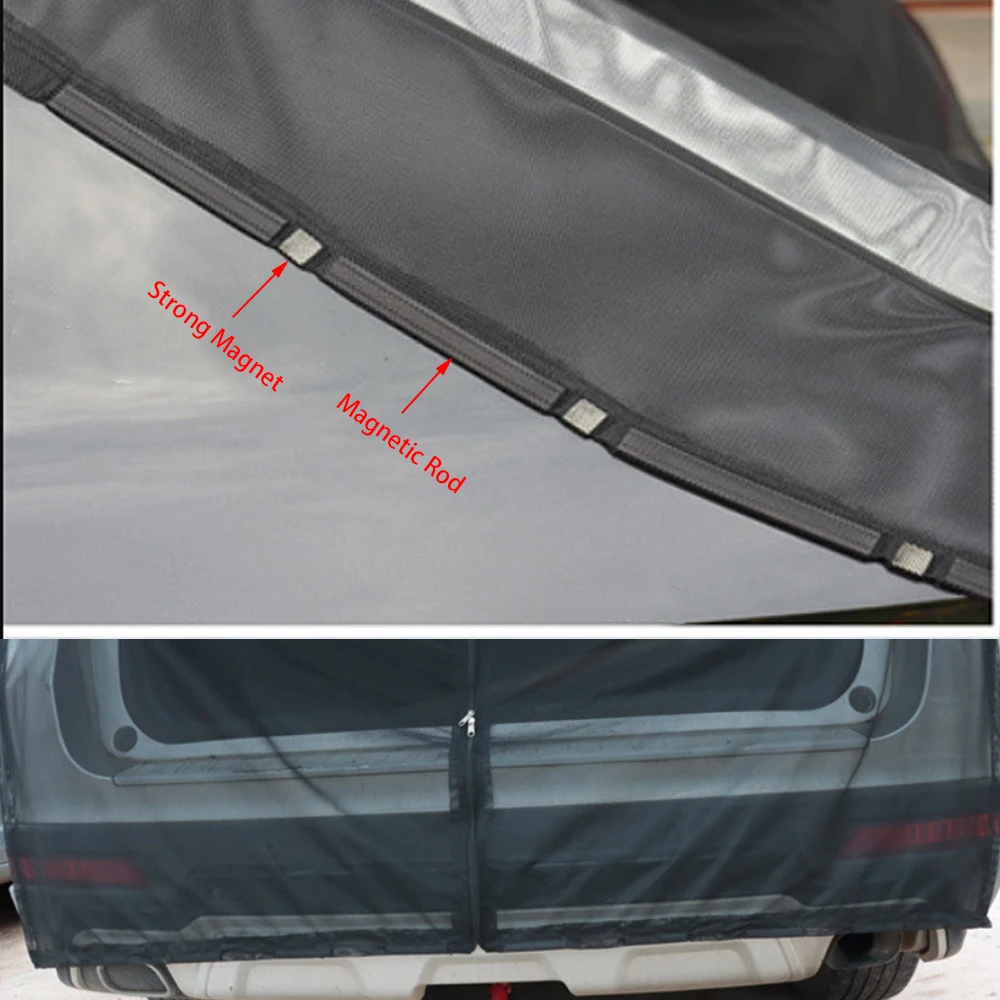 Mosquito Net Vans Camper Tailgate Barn Door Magnetic Insect Mosquito Fly Screen Net Camperize Van Accessories