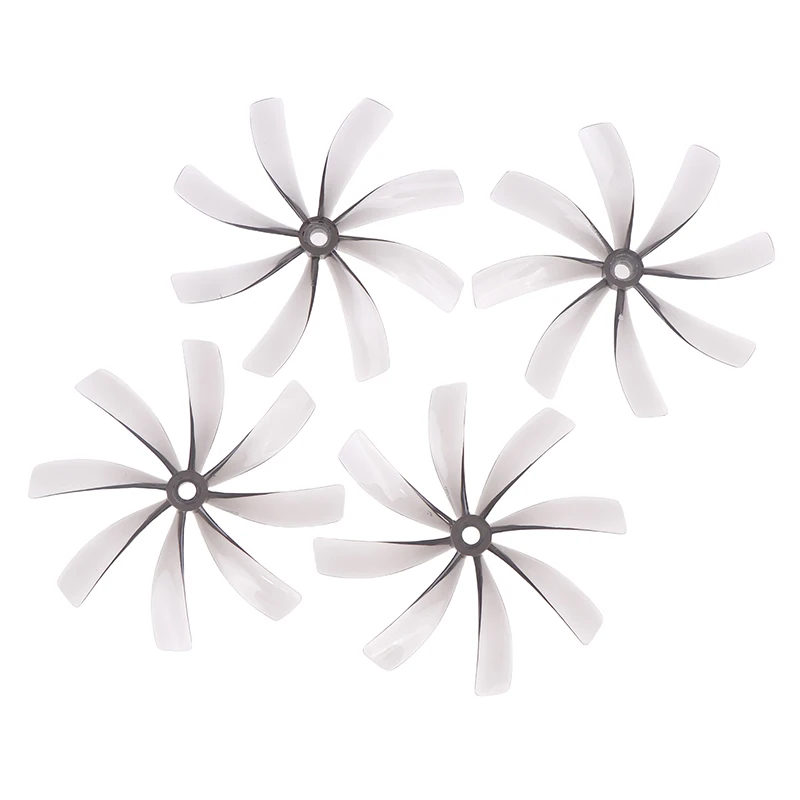 2 pares NEEBRC 8 aspas CW CCW 3,5 pulgadas Cinewhoop Prop 5mm eje hélice para FPV Racing Drones Quadcopter DIY