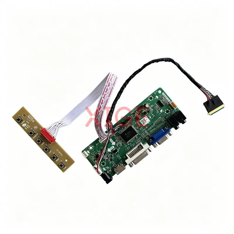 

For LP140WD2 B140RTN03 LP140WD1 B140RTN02 Controller Drive Board Kit DIY LVDS 40-Pin VGA DVI HDMI 1600x900 Laptop Panel 1600*900