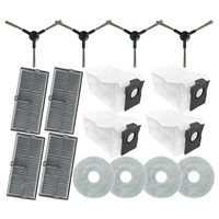HOT! 16PCS for Dreame L10s Pro Ultra Heat/X30 Ultra/X30 Pro/ S10 Pro Ultra Vacuum Replace Arts Side Brush Filter Mop Dust Bag