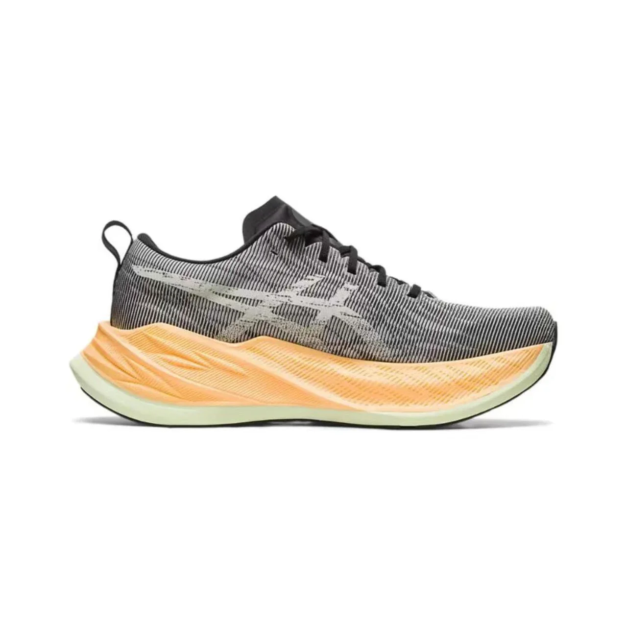 Asics Superblast Men and Women Running Shoes Low-top Outdoor Breathable Lightweight Sneaker Yellow Gray