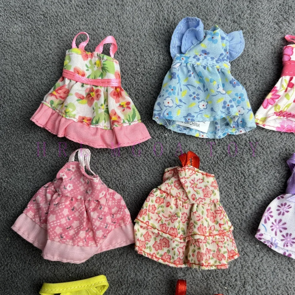 Different 5Pcs/Set Original Ob11 Doll Clothes Little Kelly Can Wear Skirt Clothes Pants Dressing Toys view 3