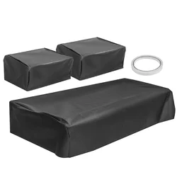 Golf Cart Replacement Seat Cover Set for Club Car (1982-2000) Pre 2000 DS Black