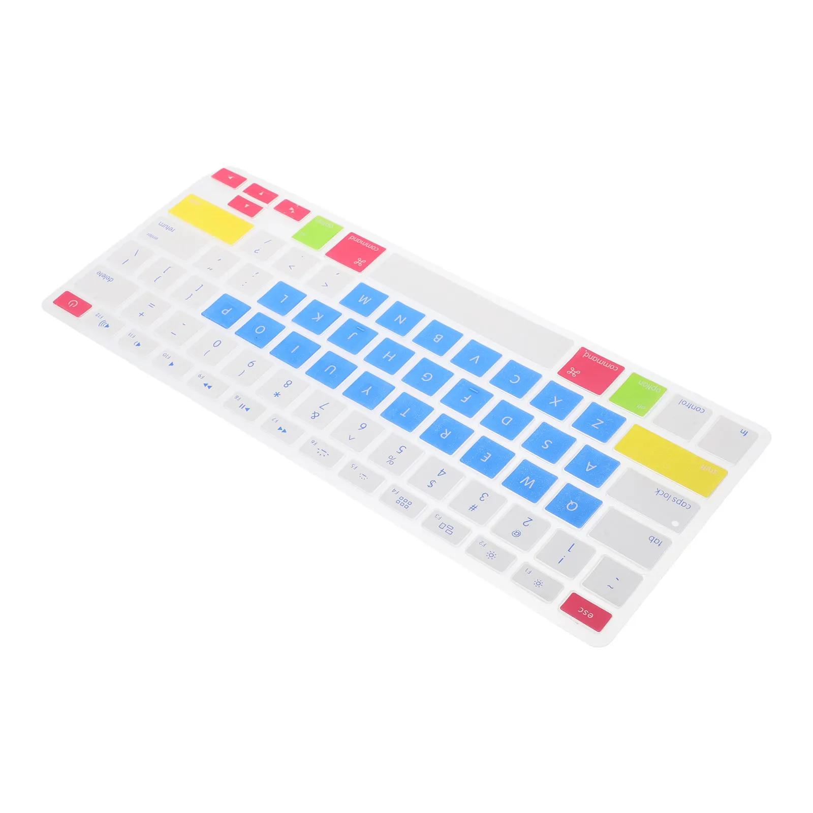 Silicone Keyboard Protection Skin for 13.3 Inch Laptop Compatible with Apple Models A2178 A1466 A1369 Dustproof Spill Resistant